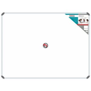 ALUMINIUM MAGNETIC WHITEBOARD 2400MM X 1200 MM