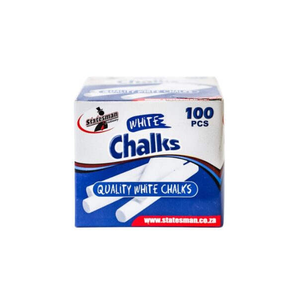 CHALK-100 PIECE STAEDLER WHITE
