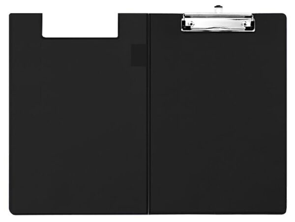 CLIP BOARD A4 ALL OFFICE PVC SINGLE BLACK