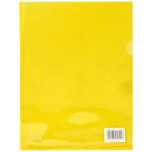 DOCUMENT WALLET BASTIAN PVC YELLOW