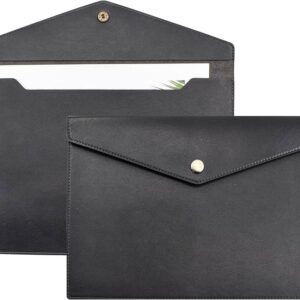 DOCUMENT WALLET ORGANIZER 4 DIV-BLACK