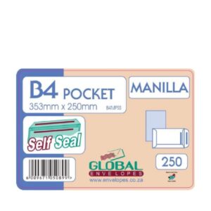 ENVELOPES - POCKET B4 MANILLA SS