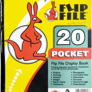FLIP FILE A4 ALL OFFICE - 20 PAGES