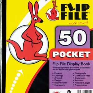 FLIP FILE A4 ALL OFFICE - 50 PAGES