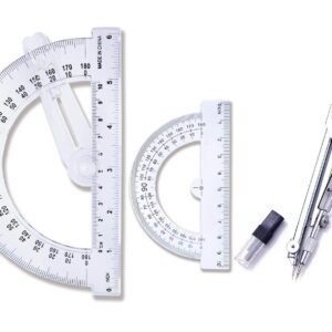 MATHS INSTRUMENT COMPASS PLASTIC
