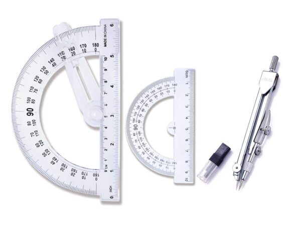 MATHS INSTRUMENT COMPASS PLASTIC