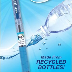 PILOT BOTTLE 2 PEN BALLPOINT FINE BLUE