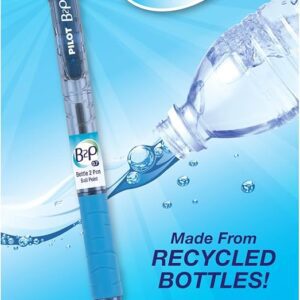 PILOT BOTTLE 2 PEN BALLPOINT MEDIUM BLACK