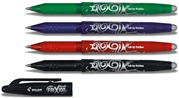 PILOT FRIXION BALL 0.7MM-4 PIECE SET