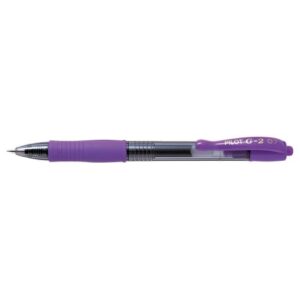 PILOT G2 GEL INK MEDIUM PURPLE