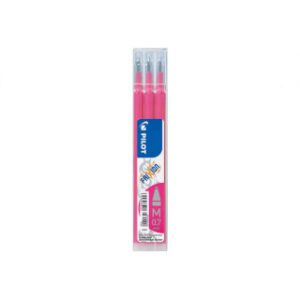 PILOT REFILL FRIXION 0.7MM PINK 3 PACK