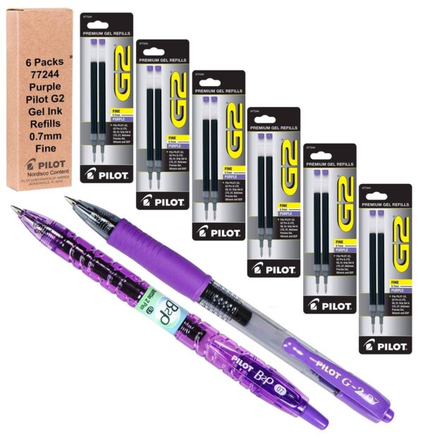PILOT REFILL G2 0.7MM FINE VIOLET