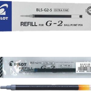PILOT REFILL G2 O.5MM EXTRA FINE BLACK