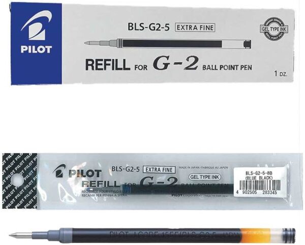 PILOT REFILL G2 O.5MM EXTRA FINE BLACK