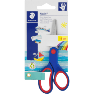 SCISSOR-STAEDTLER RUBBER HANDLE