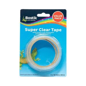 TAPE - CLEAR 12 X 5M +DISPENSER