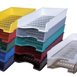 TWIN LOCK DESK TRAY SET