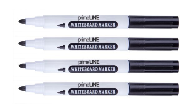 WHITEBOARD MARKER 4 STATIONERY BLACK